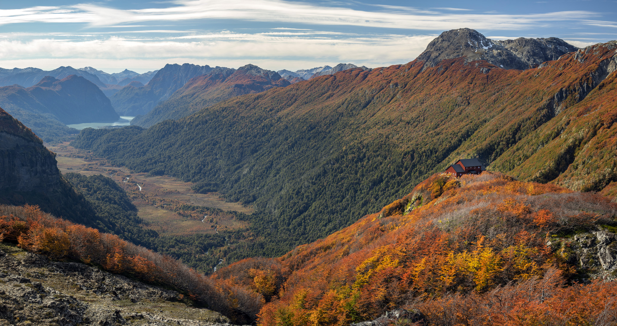 Paisaje del Refugio Agostino Rocca